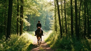 Echitație în natură